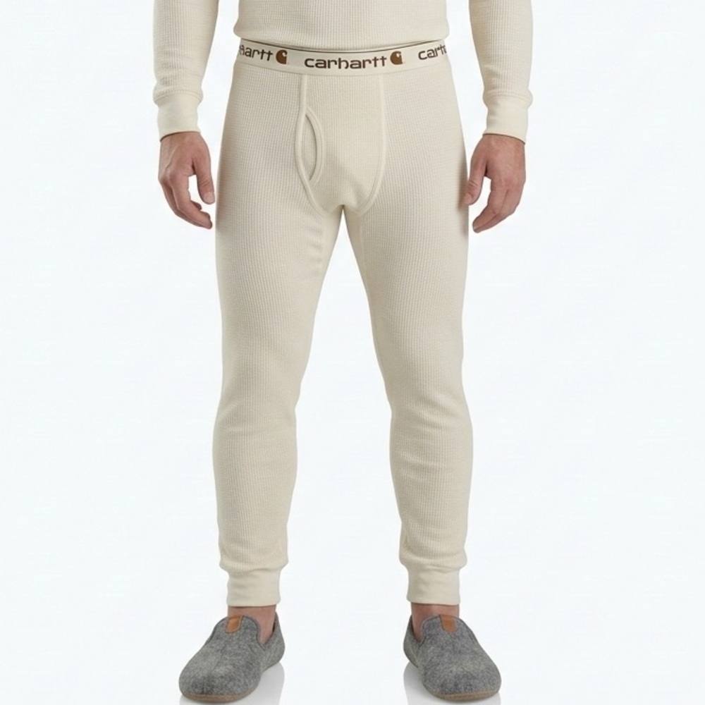 Carhartt Thermal Long Johns Large Tall Waffle Knit